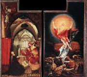 Annunciation and Resurrection  Matthias  Grunewald